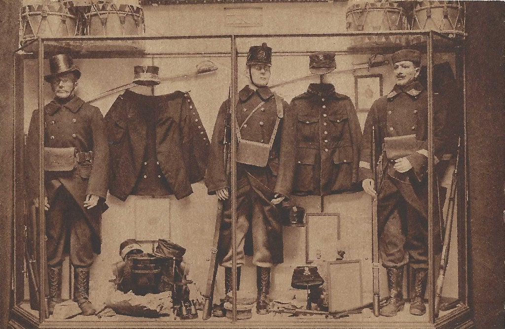 CP du M.R.A. Bruxelles, Collections, Envoi