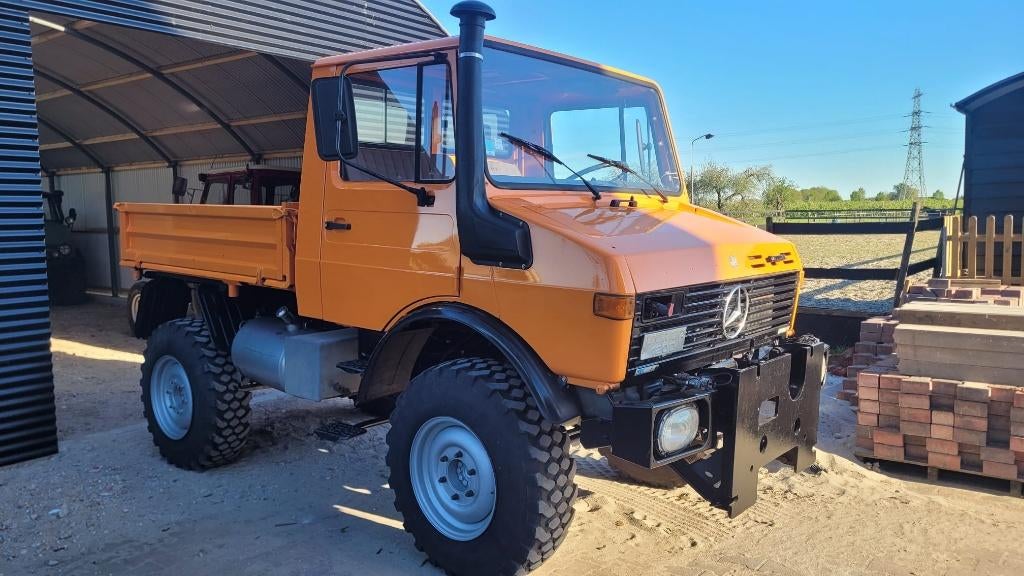 Mercedes Unimog U1200 Turbo uitvoering., Zakelijke goederen, Ophalen, Gebruikt, 120 tot 160 Pk, Overige merken