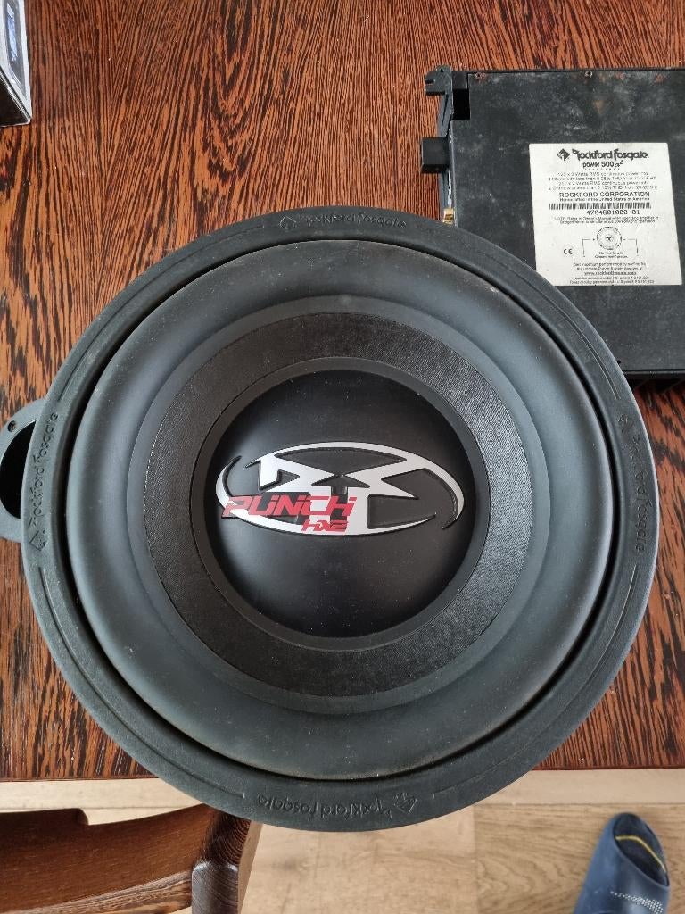 Rockford Fosgate Punch HX2 12" Dual Voice Coil SUBWOOFER, Ophalen, Gebruikt