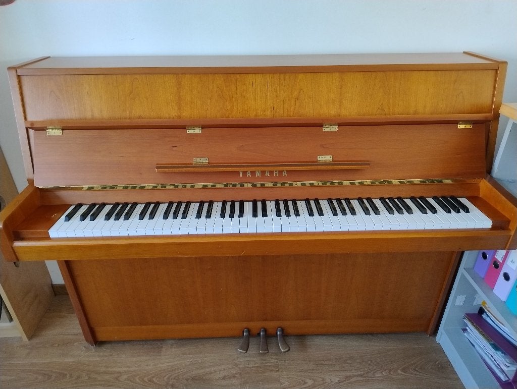 YAMAHA-piano, Muziek en Instrumenten, Piano's, Ophalen, Gebruikt, Overige kleuren, Piano