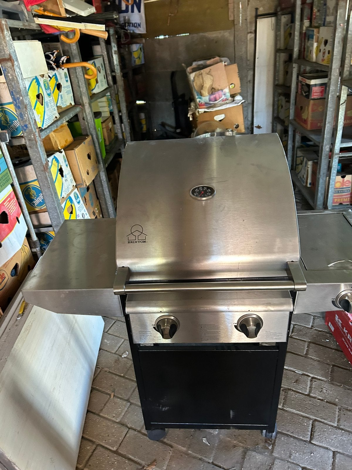 Gas bbq, Ophalen, Zo goed als nieuw