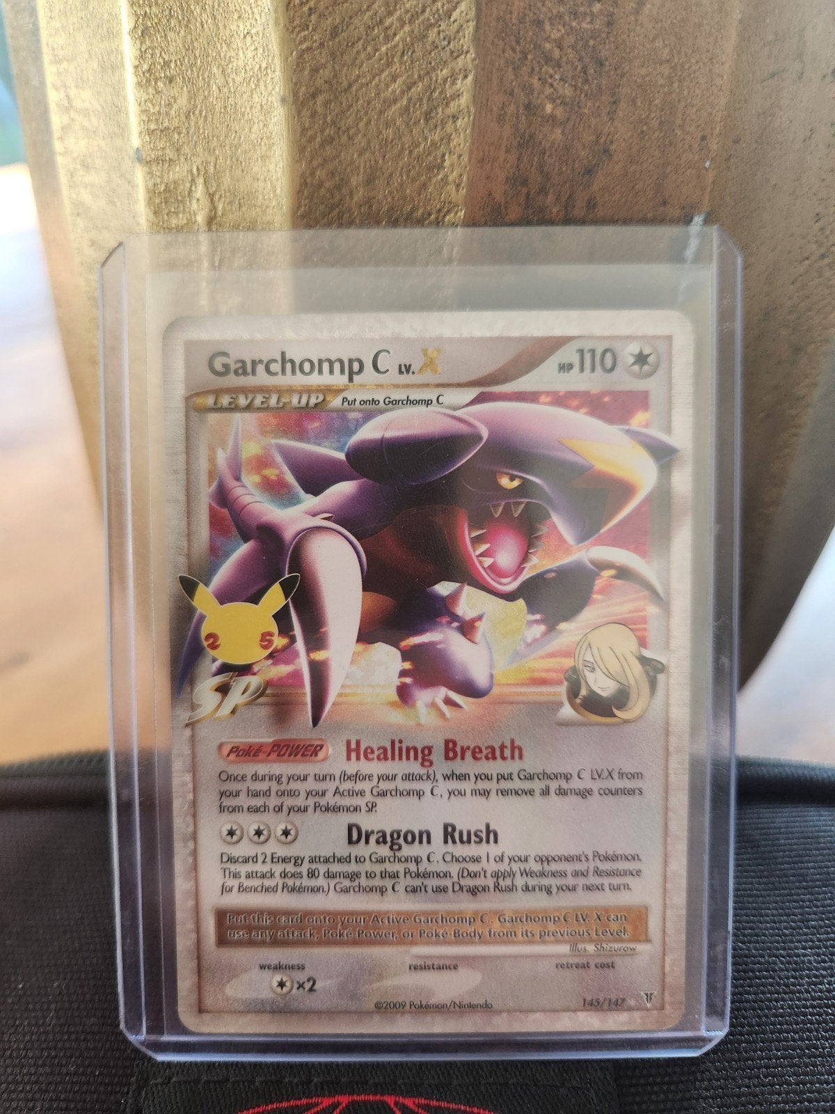 Garchonp 25 ans de Pokémon 145/147 (2009), Enlèvement ou Envoi, Comme neuf, Cartes en vrac, Foil