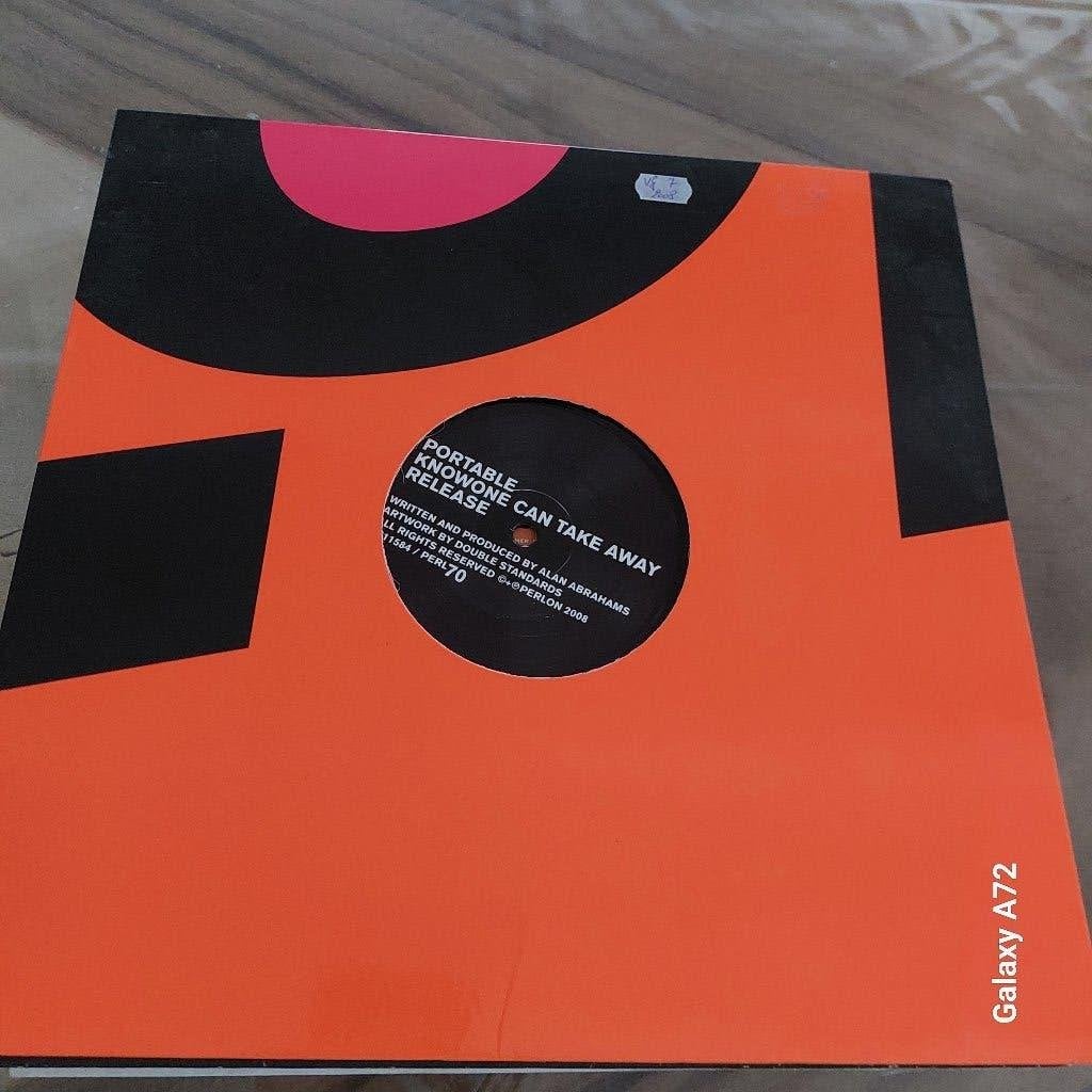portable knowone can take away 12 inch maxi, Gebruikt, Ophalen of Verzenden, Techno, 12 inch