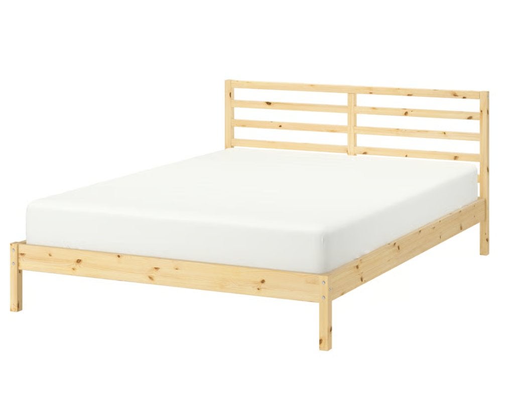 Bed (+ lattenbodem), Enlèvement, 200 cm, Bois, Deux personnes