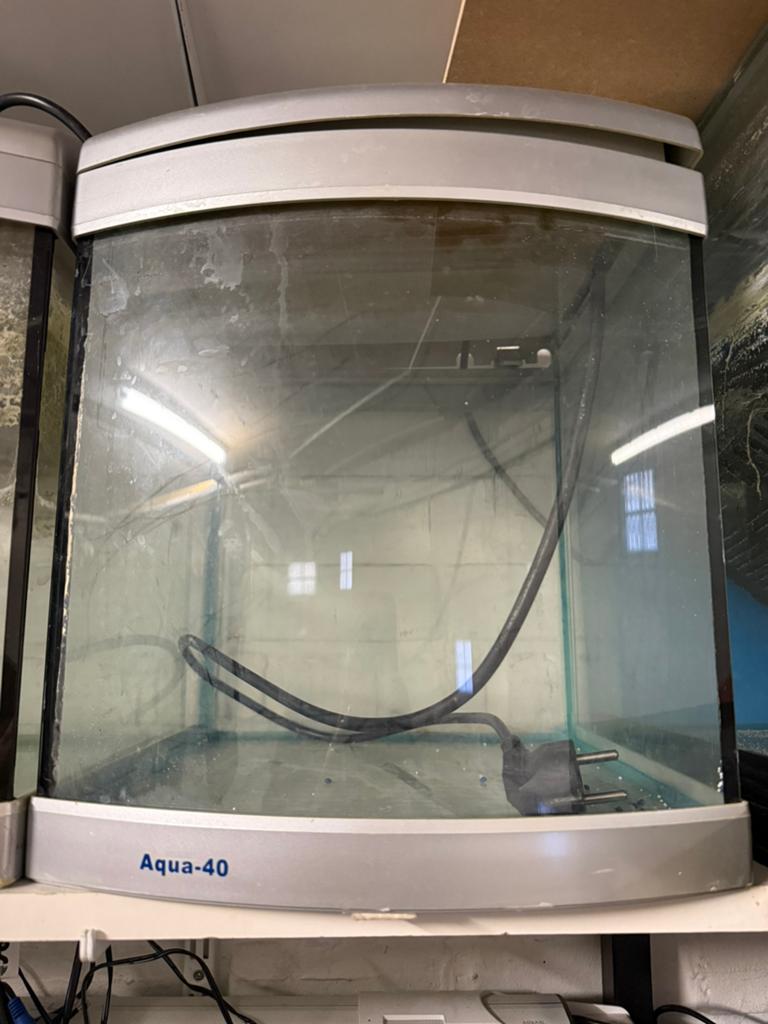 Klein aquarium, Dieren en Toebehoren, Vissen | Aquaria en Toebehoren, Ophalen, Gebruikt, Leeg aquarium