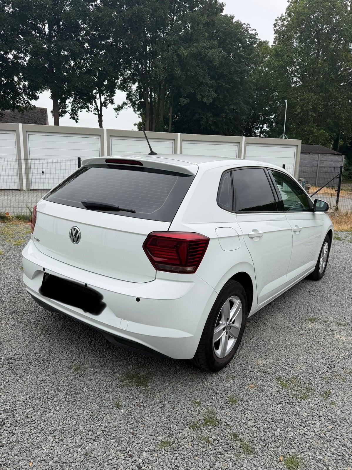 Vw Polo Benzine 2019 AUTOMAAT 70.000Km Airco Pdc Koopje!, Auto's, Volkswagen, 4 deurs, Stof, Euro 6, Wit