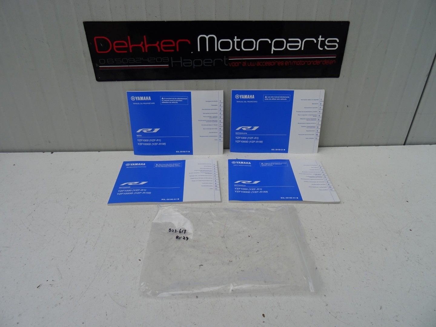 Instructie boekjes / Instructie boek Yamaha YZF R1 2020-2025, Motos, Neuf, -, -, -