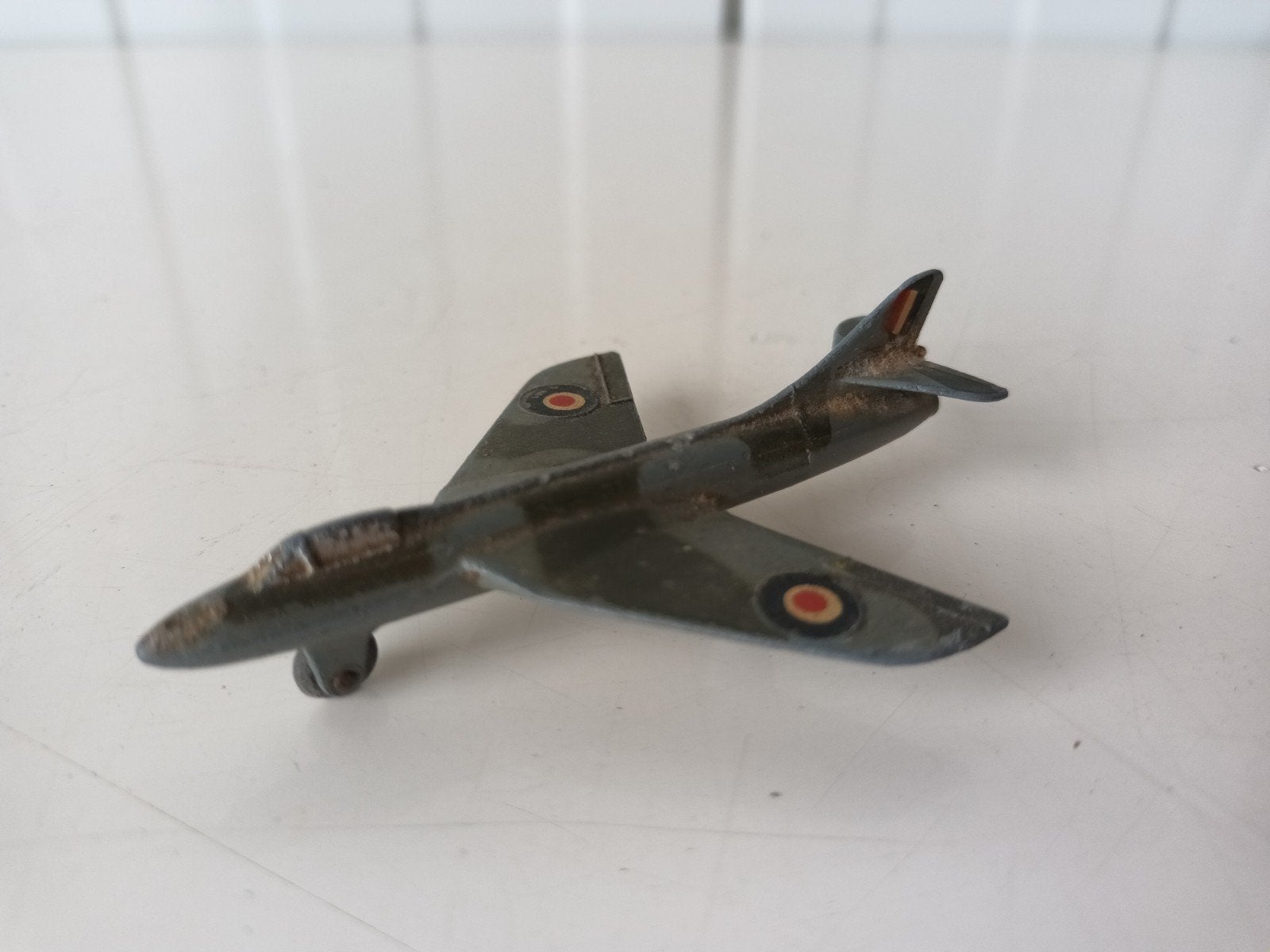 Vintage Dinky Toys 736 - Hawker Hunter (Meccano England), Ophalen of Verzenden, ##d, ###, ###
