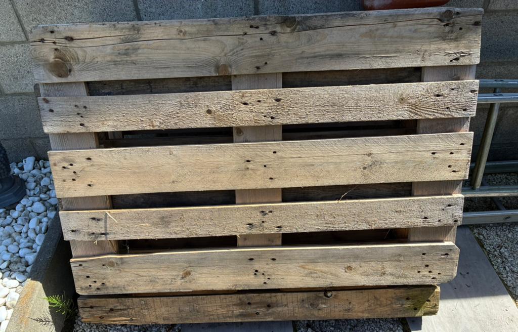 3 palettes à donner, Bricolage & Construction, Enlèvement, Utilisé