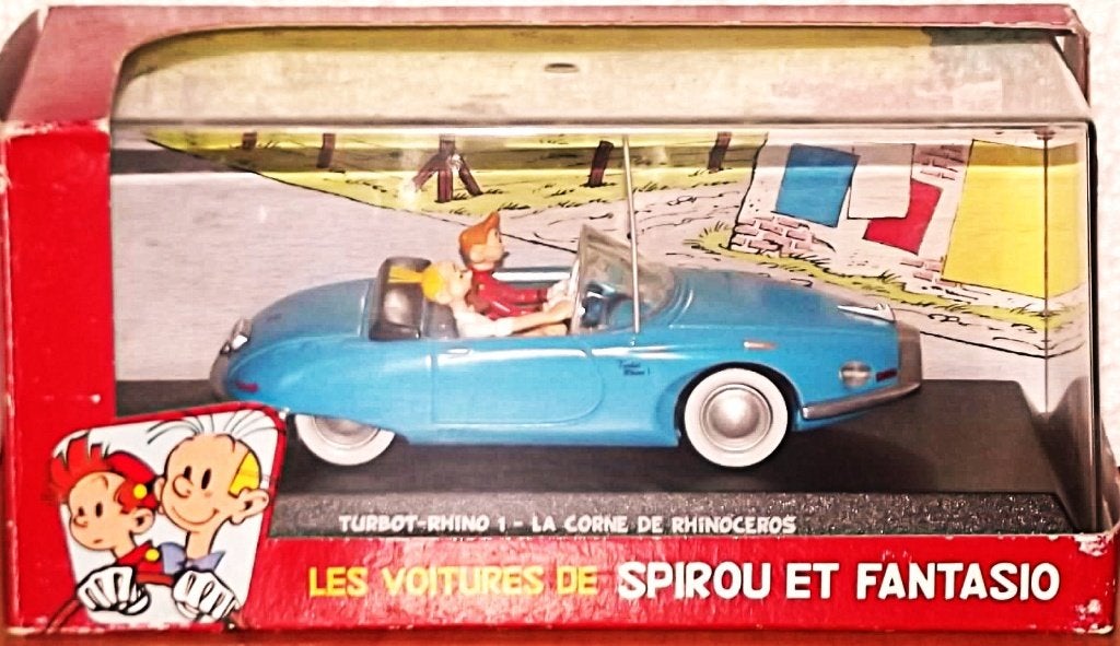 Spirou et Fantasio - Turbot-Rhino 1, Ophalen of Verzenden, Zo goed als nieuw, Auto