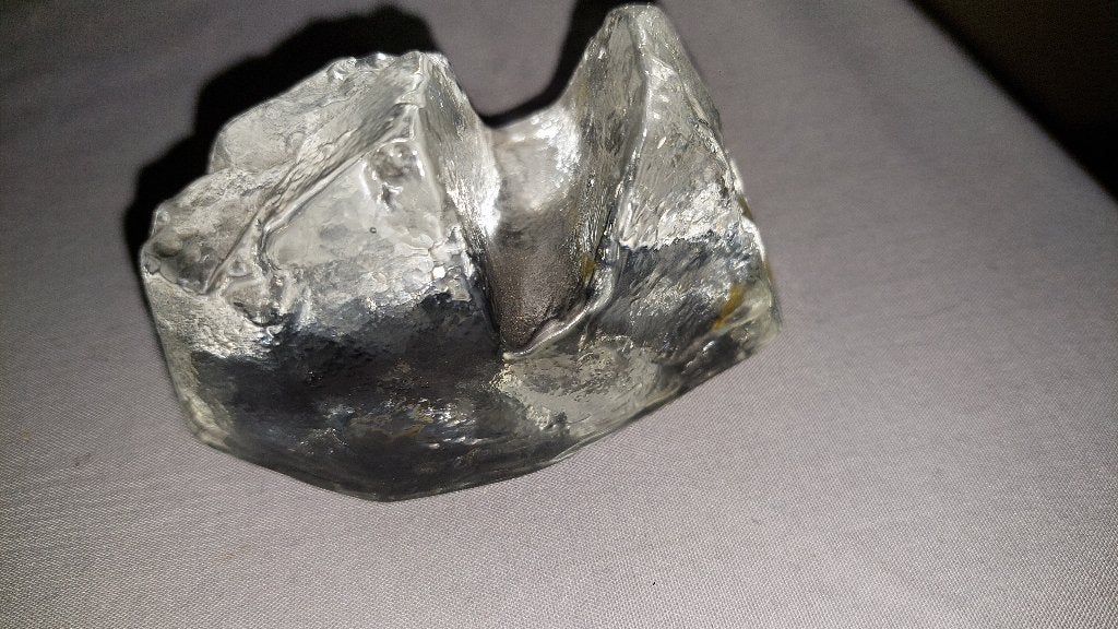 Porte-pipes et cendrier en verre Vintage Doyen Belgium, Enlèvement ou Envoi