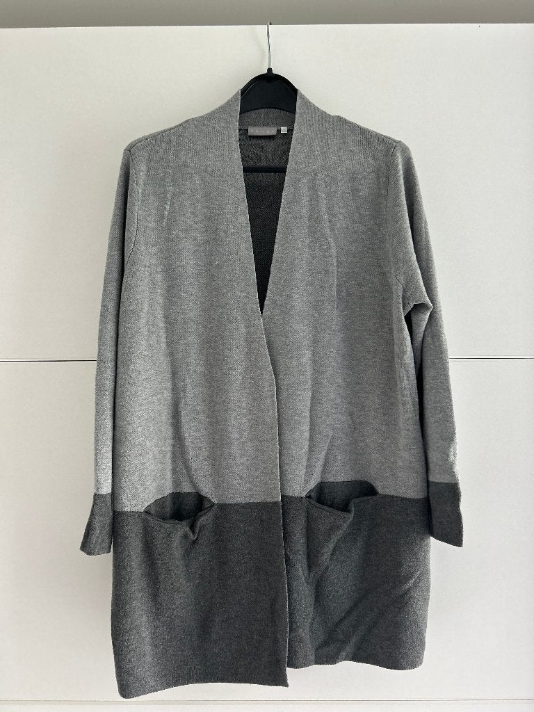 Canda grijze vest, Maat 42/44 (L), Ophalen of Verzenden, Zo goed als nieuw, Grijs