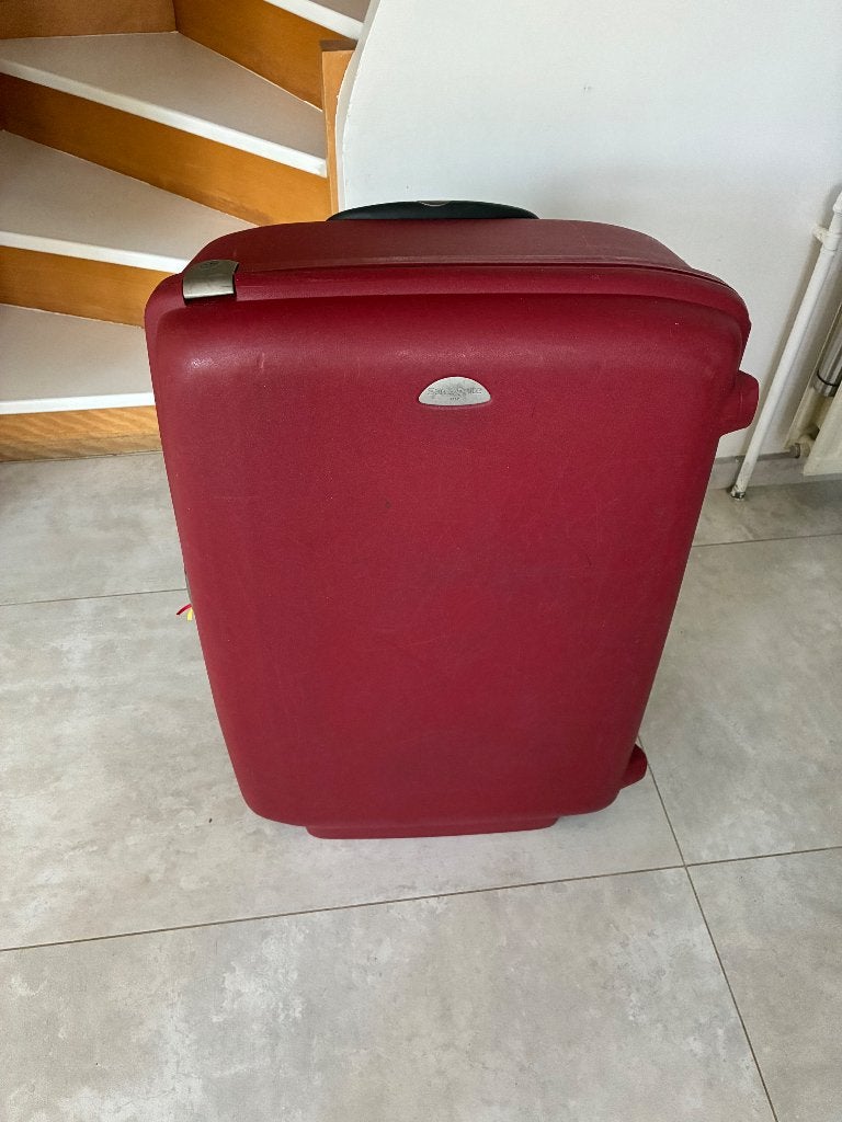 Zeer grote Samsonite valies/koffer, Ophalen, Gebruikt, Hard kunststof, 45 tot 55 cm