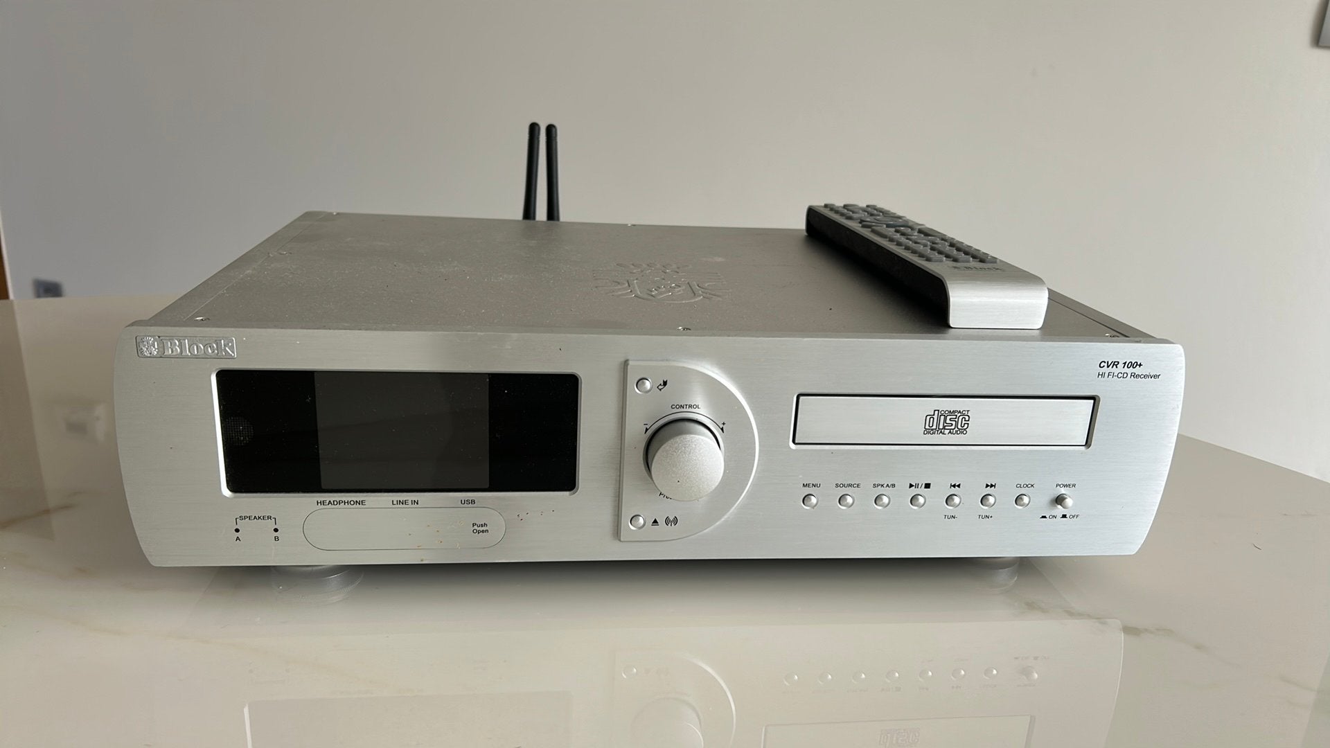 Audioblock CVR-100+, Audio, Tv en Foto, Versterkers en Ontvangers, Ophalen, Zo goed als nieuw, Stereo, Overige merken