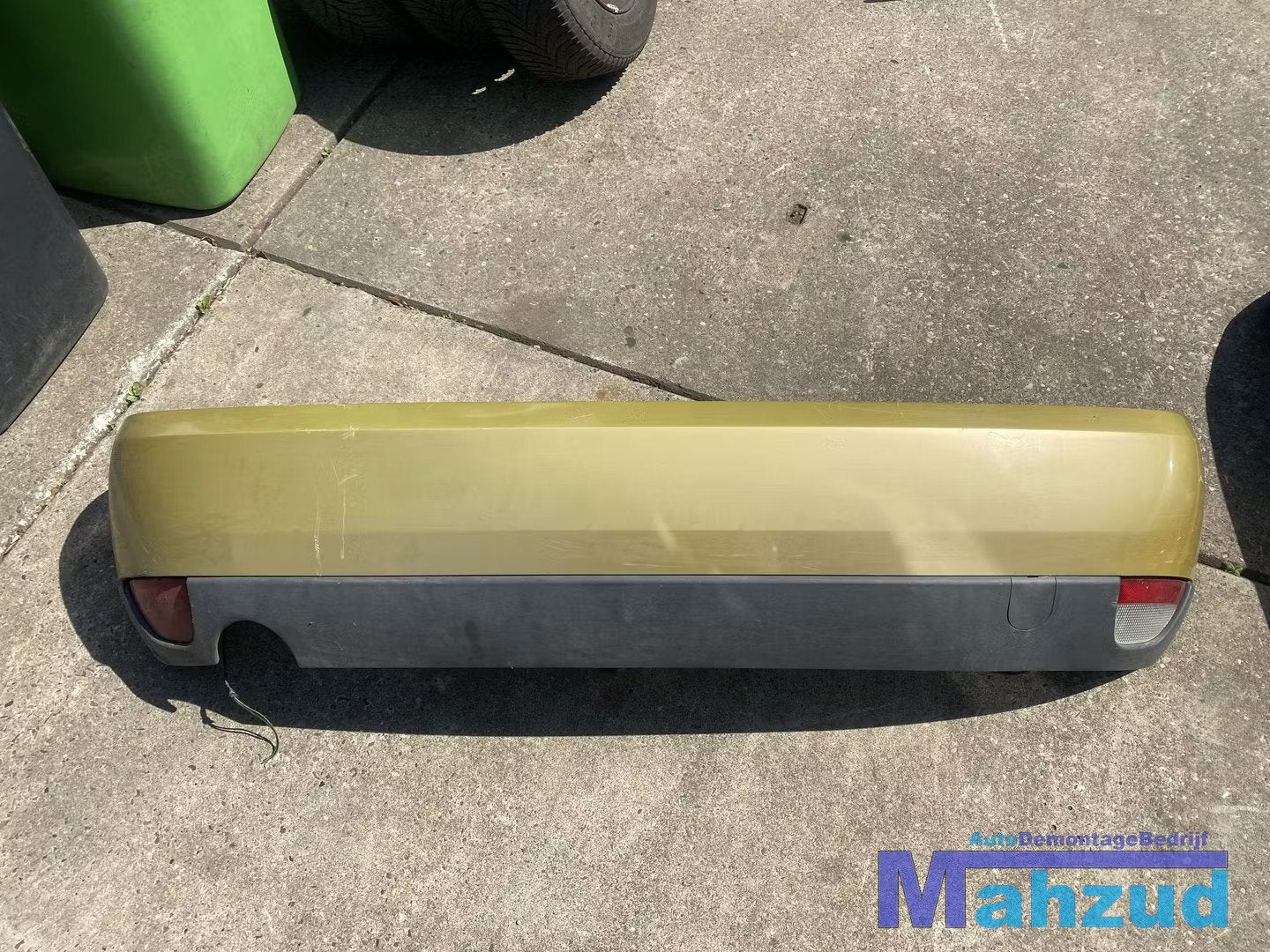 FORD FOCUS 1 Geel S9 achterbumper hatchback 1998-2004, Auto-onderdelen, Gebruikt, Info@ford.com, Ford, Achter