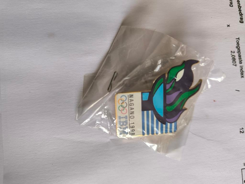 Pin IBM NAGANO Jeux Olympiques 1998, Enlèvement ou Envoi