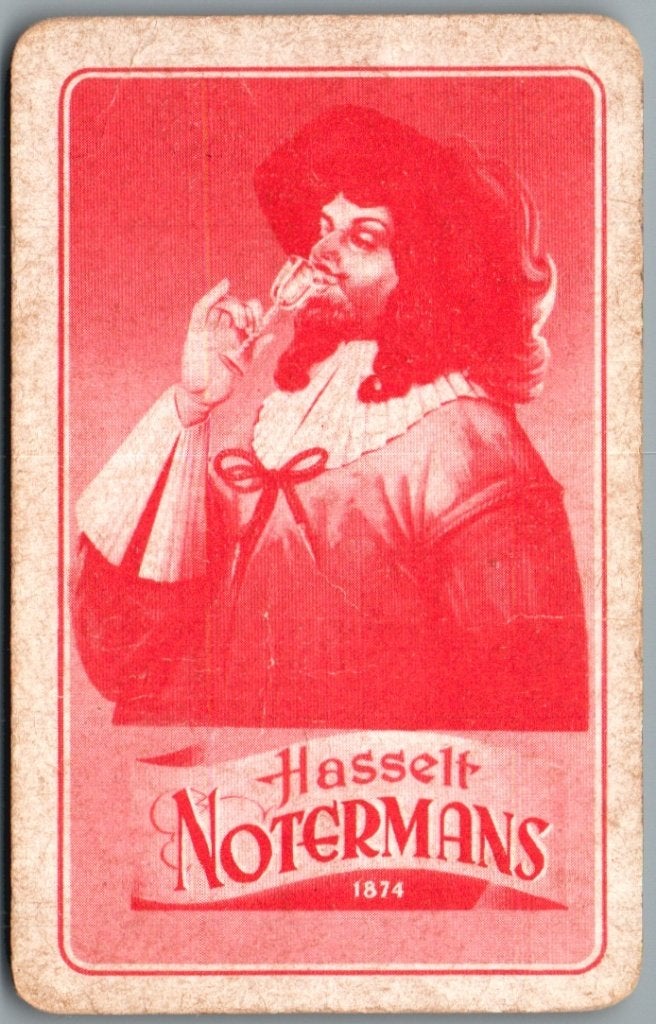 speelkaart - LK15884 - Notermans Hasselt, Verzamelen, Ophalen of Verzenden, Zo goed als nieuw, Speelkaart(en)