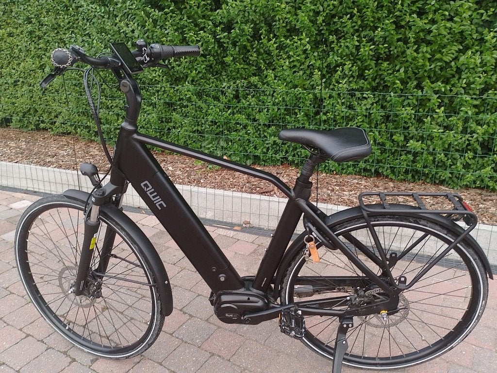 Elektrische heren fiets Qwic, 59 cm of meer, Ophalen, Qwic