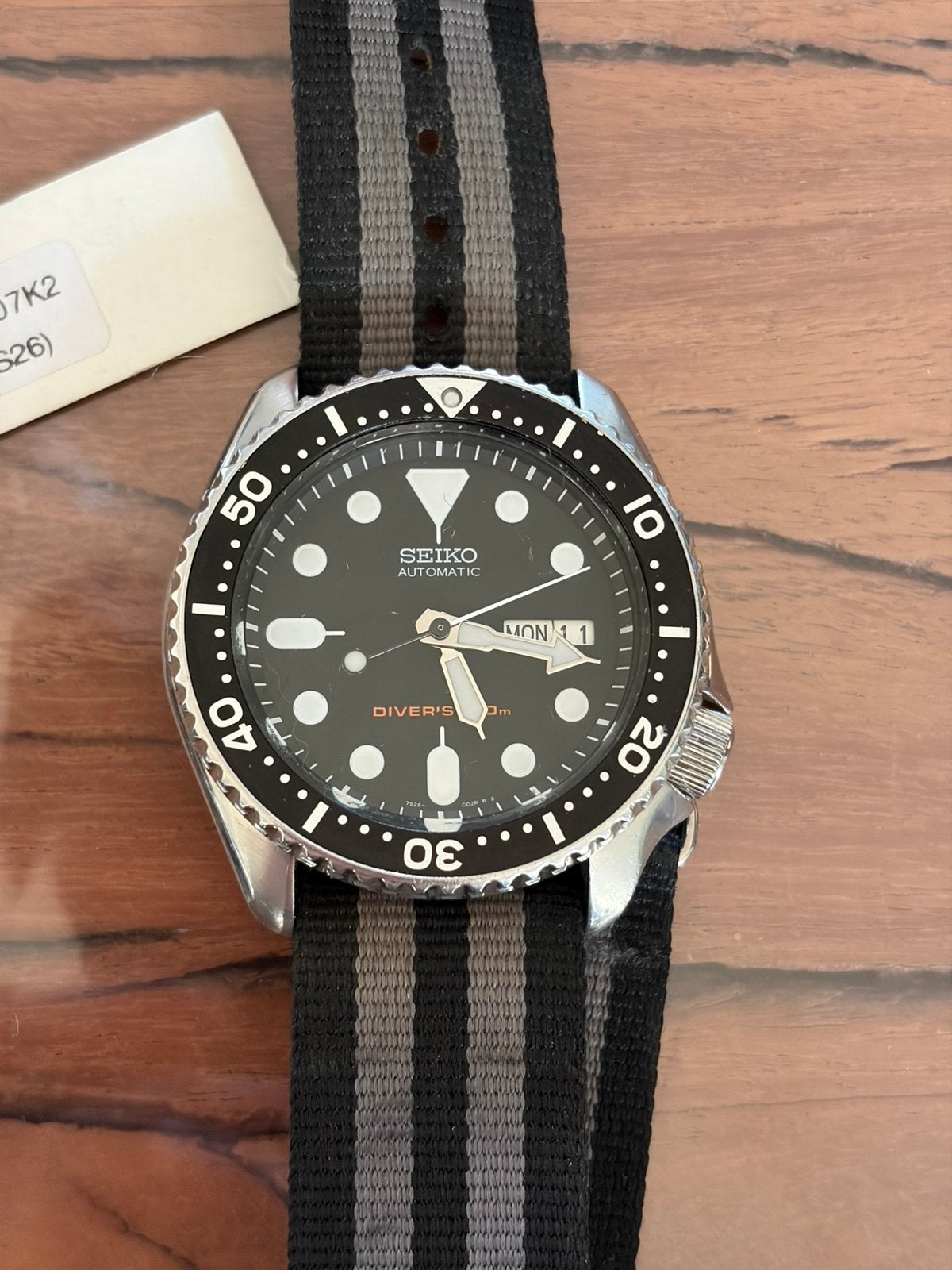 Seiko skx007, Ophalen, Zo goed als nieuw, Seiko