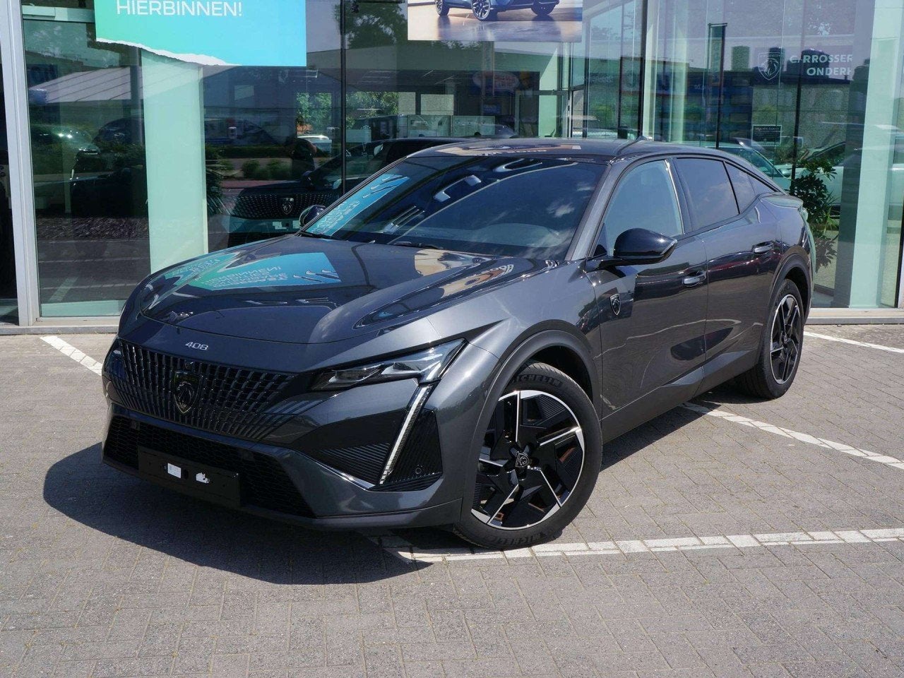 Peugeot 408 408 1.2 PureTech GT S (bj 2023, automaat), Gebruikt, 1199 cc, Leder, 96 kW