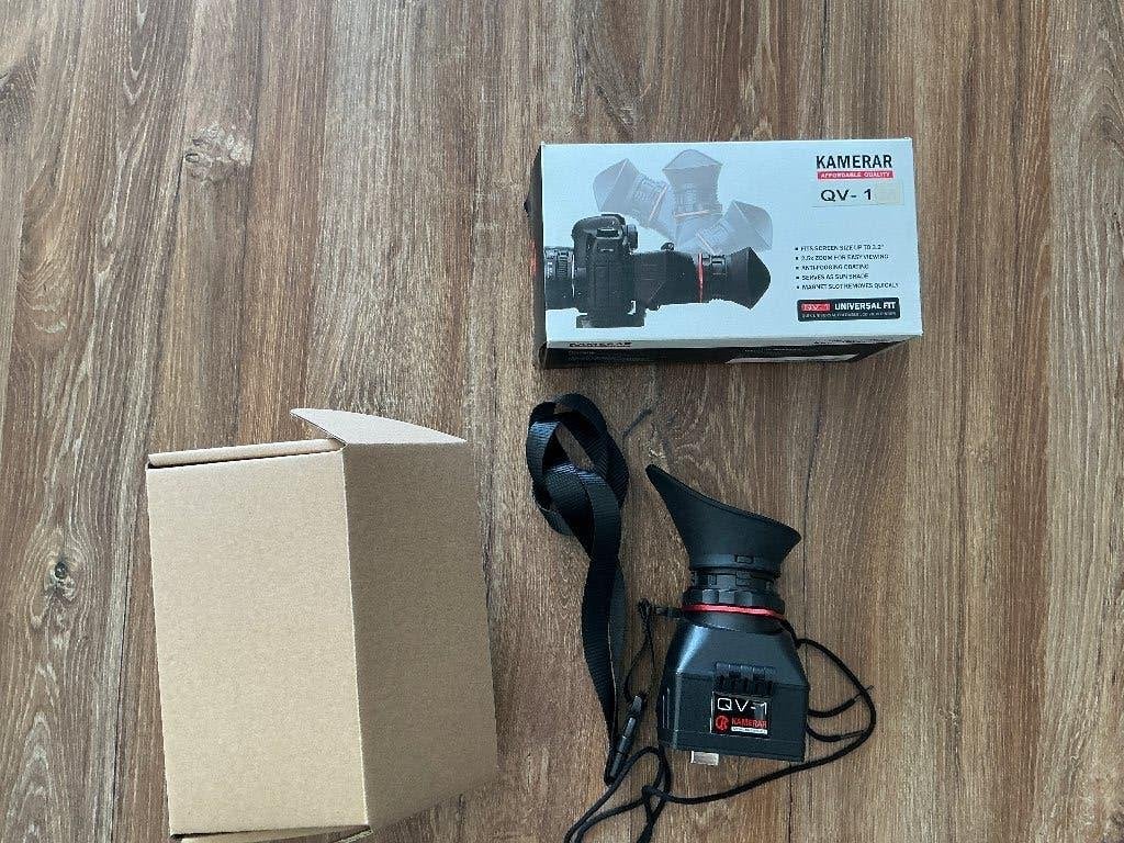 Kamerar QV-1 – Viseur LCD / Viewfinder 2,5, Ophalen, Zo goed als nieuw, LCD, Overige merken