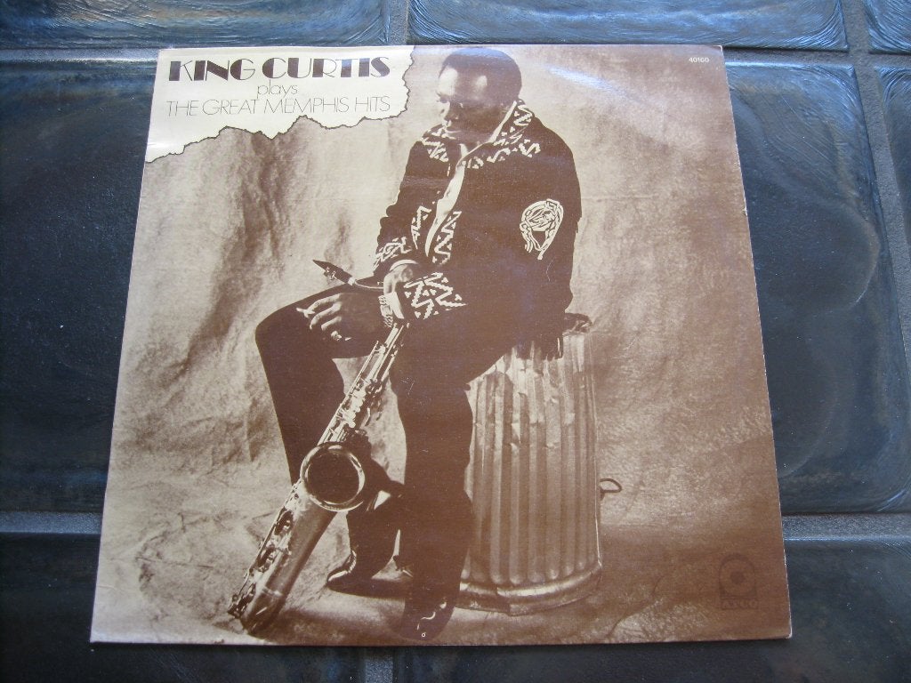 King Curtis speelt een geweldige LP van Memphis Hits, LP, Gebruikt, Funk, Ophalen of Verzenden