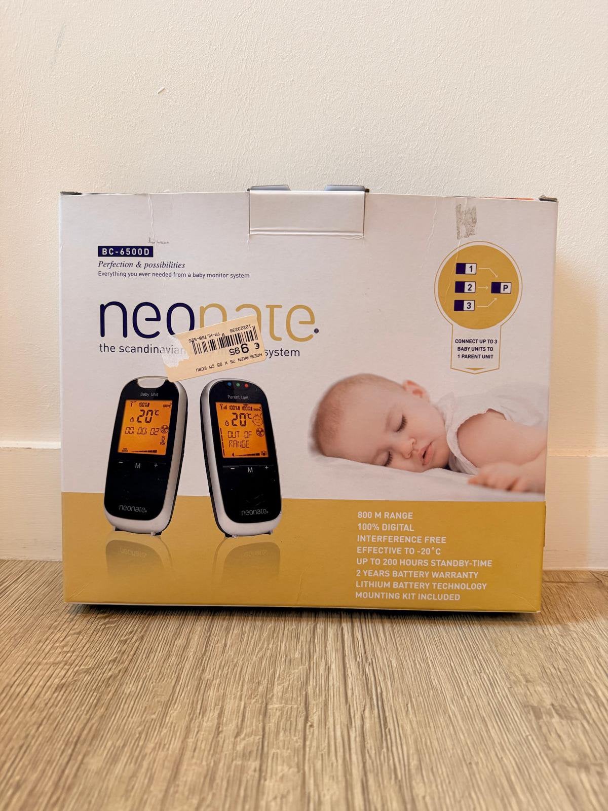 Neonate BC-6500D Babyfoon, Ophalen, Zo goed als nieuw, Digitaal