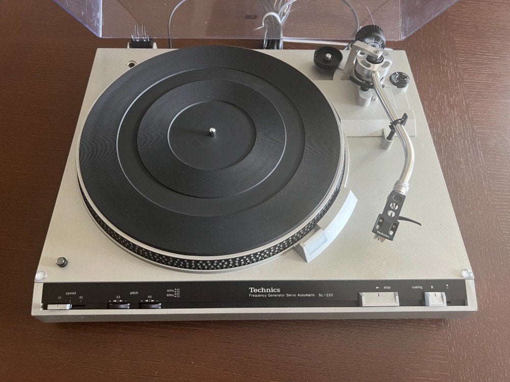 Technics SL 220 platenspeler, Ophalen, Gebruikt, Automatisch, Platenspeler