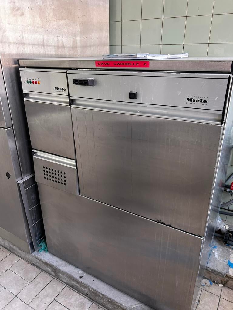 LAVE VAISSELLE PROFESSIONNEL MIELE TEL, Electroménager, Enlèvement ou Envoi, Comme neuf