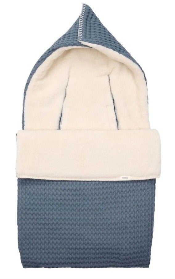 Chancelière Koeka bleue, Kinderen en Baby's, Dekens, Slaapzakjes en Inbakerproducten, Ophalen, Wasbaar, Koeka, Zo goed als nieuw