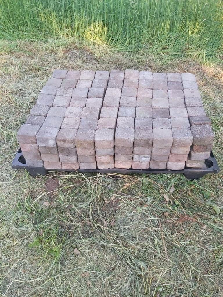 klinkers 10 x 10 x 6 cm , 16  m², goed bereikbaar, Ophalen, Gebruikt, Klinkers, 10 m² of meer