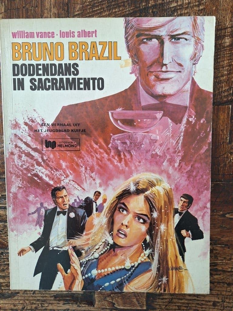 Bruno Brazil 6: dodendans in Sacramento, Boeken, Eén stripboek, Ophalen of Verzenden, Zo goed als nieuw