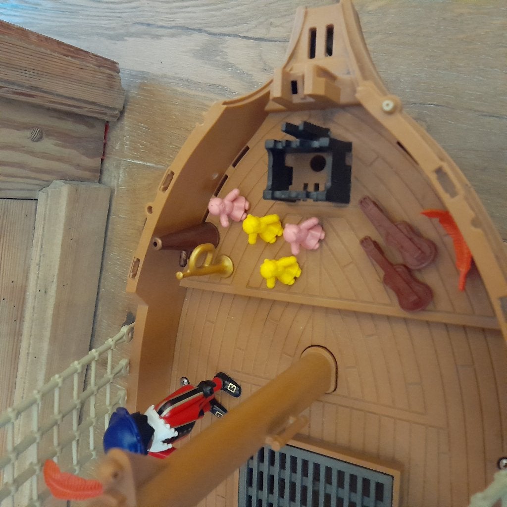 Playmobil stoomboot met sint en pieten, Kinderen en Baby's, Ophalen, Gebruikt, Boot/Schip