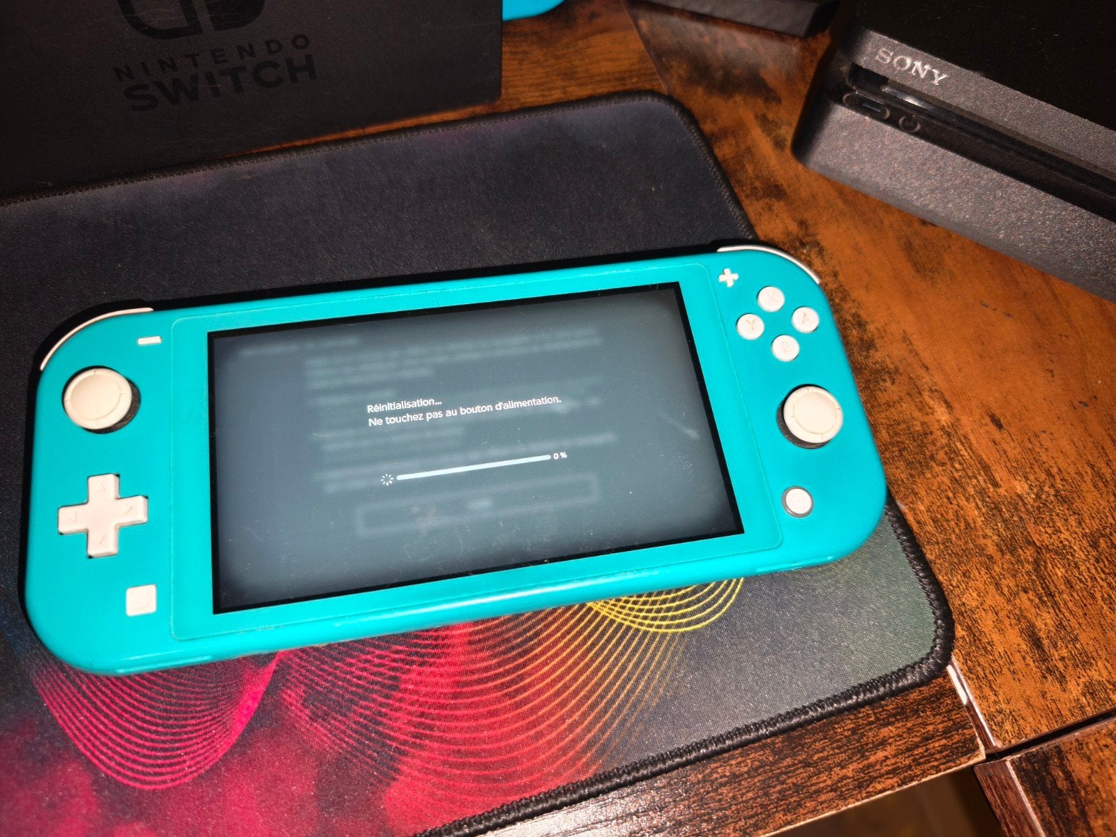 Nintendo Switch lite, Ophalen, Turquoise, Gebruikt