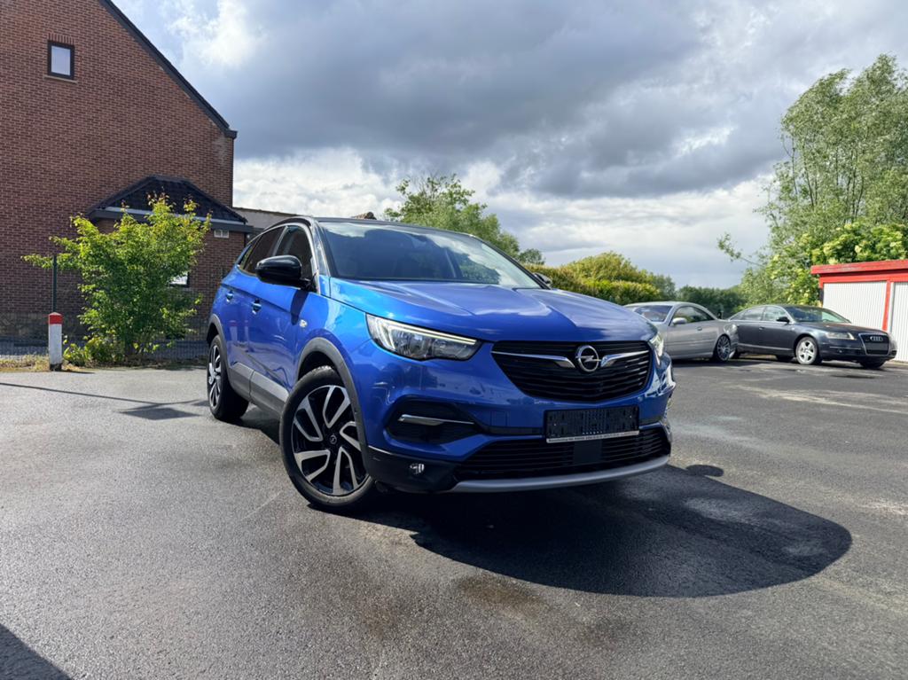 OPEL GRANDLAND x 2018, Auto's, Opel, Blauw, Leder en Stof, Bedrijf, 5 zetels