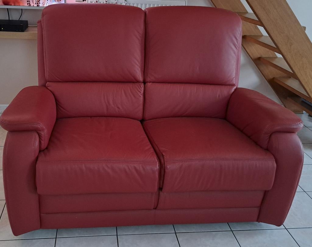 Fauteuil 2 places, Enlèvement, Cuir