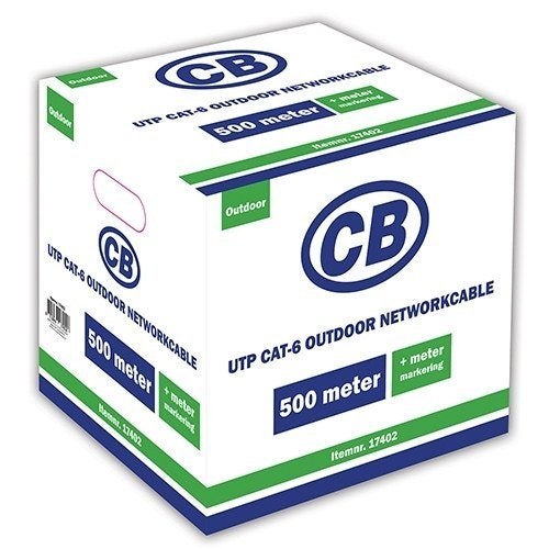 U/UTP CAT6 PE Fca voor buitenkabel HSP (500 meter), Verzenden