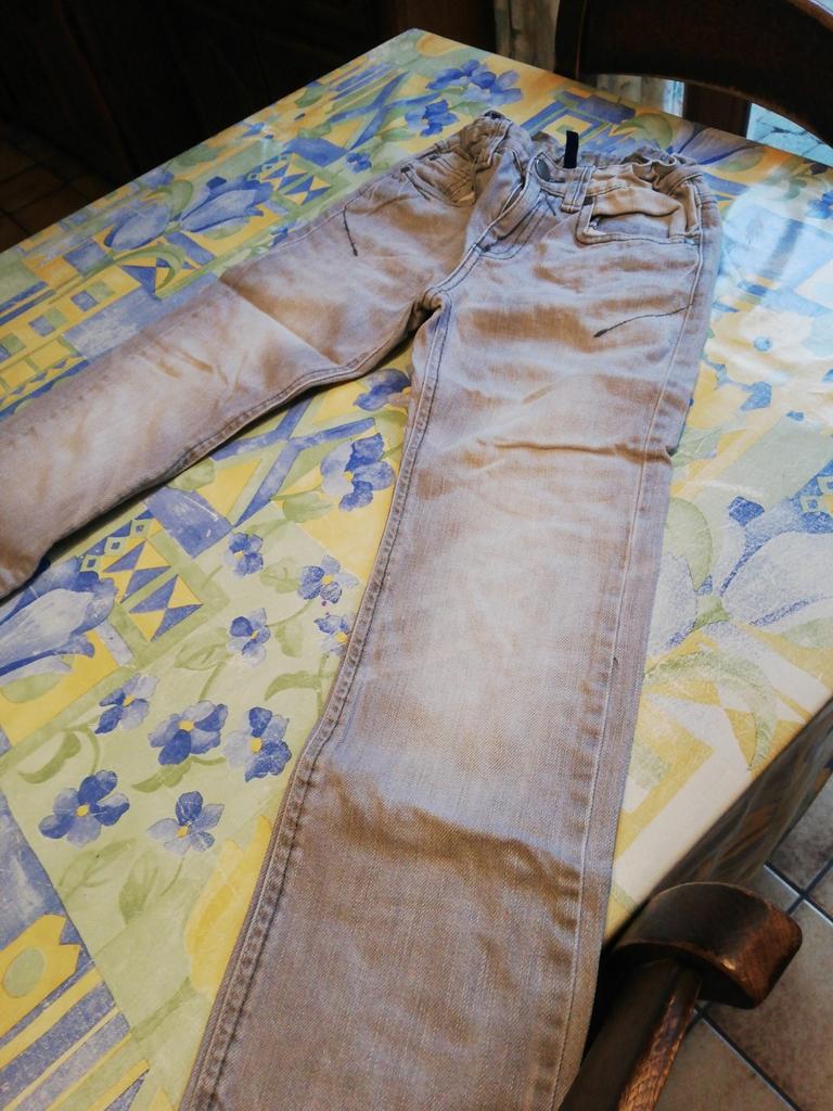 Jeans garçon slim fit Blue Ridge. Gris clair. Taille 10 ans., Enlèvement ou Envoi, Comme neuf, Garçon