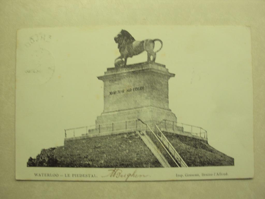 48856 - WATERLOO - LE PIEDESTAL, Enlèvement ou Envoi