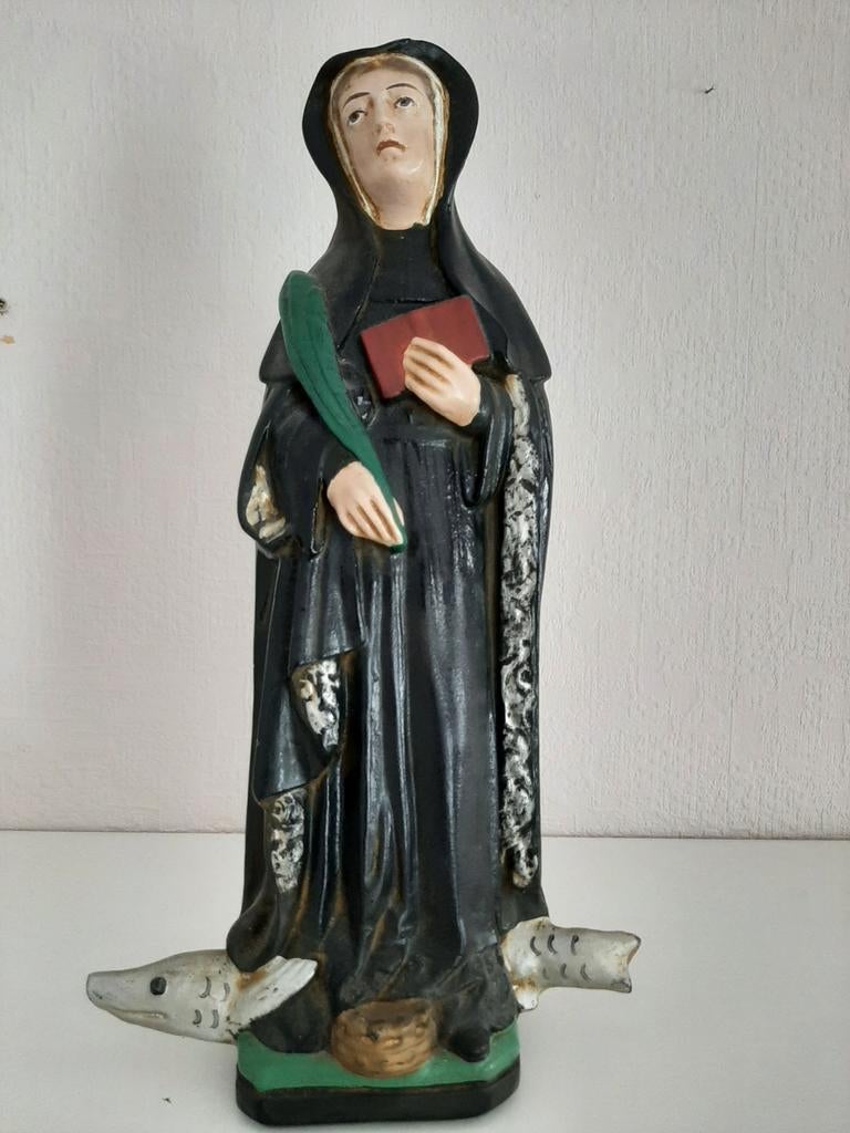 Heiligenbeeld, Antiek en Kunst, Antiek | Religieuze voorwerpen, Ophalen of Verzenden