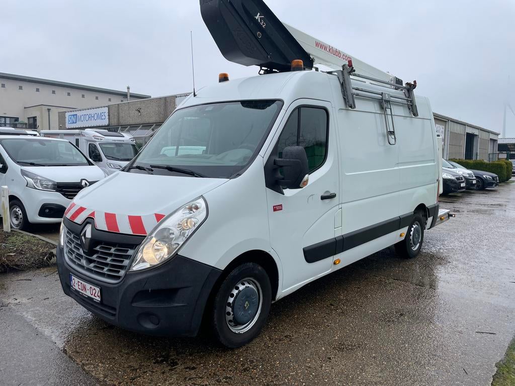 Renault Master hoogwerker Klubb k32, Auto's, Euro 6, Bedrijf, Te koop, Master