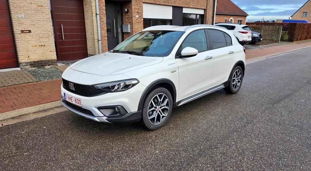 Fiat tipo 6400km, Auto's, Fiat, Voorwielaandrijving, Stof, Euro 6, Wit