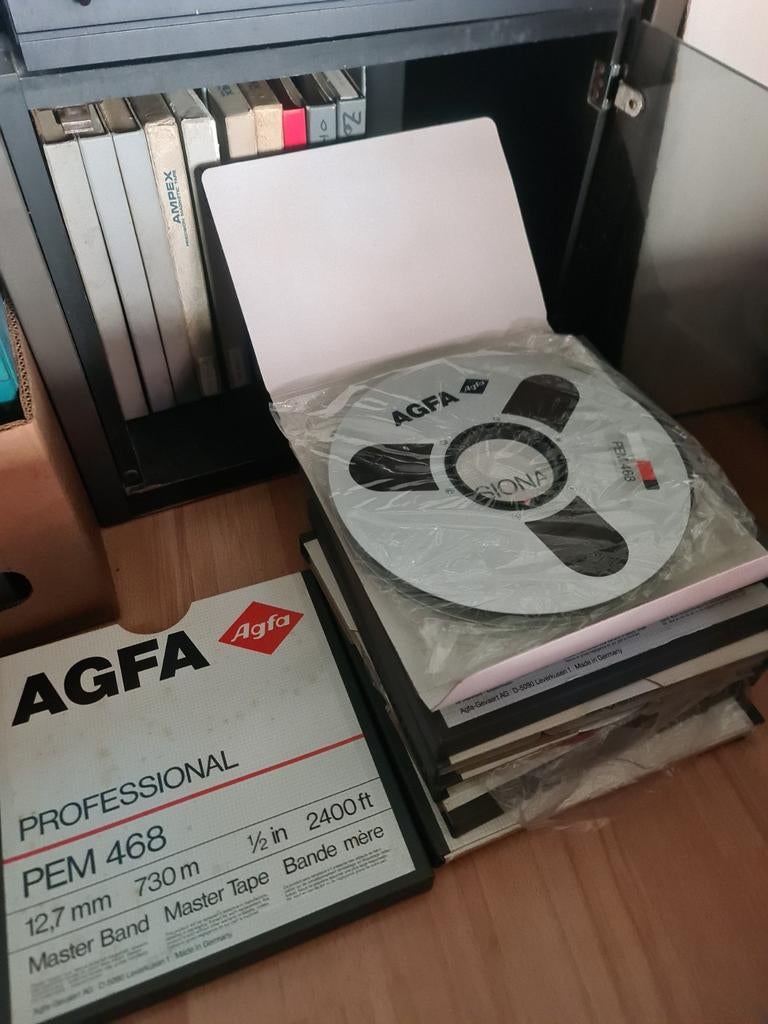 Bande de son magnétique AGFA PEM 468  12.5/730 m, TV, Hi-fi & Vidéo, Enregistreurs audio, Enlèvement