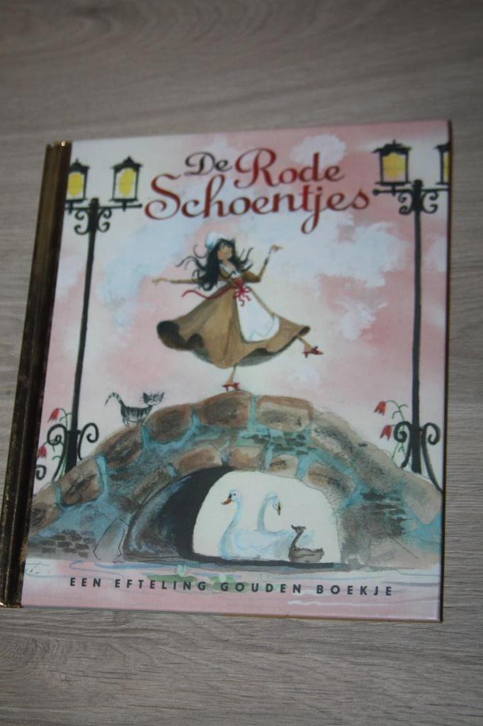 Een Efteling Gouden Boekje , De rode schoentjes, Verzamelen, Efteling, Ophalen of Verzenden, Zo goed als nieuw, Overige typen