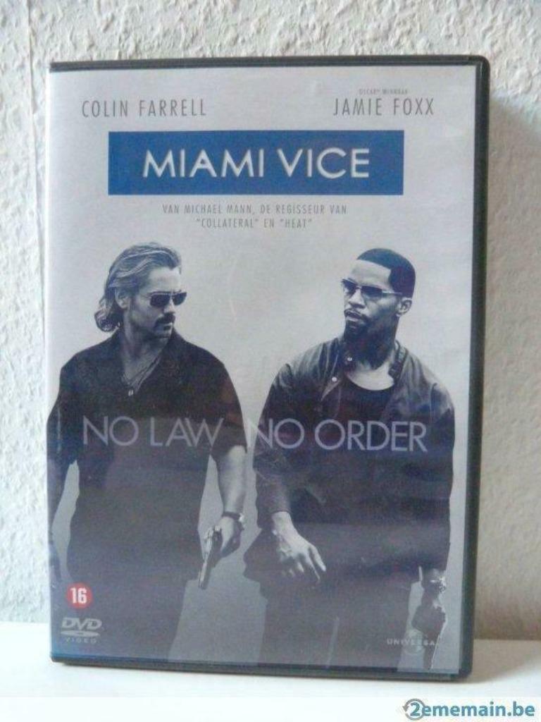 Miami Vice : Deux Flics A Miami (Miami Vice) [DVD], À partir de 16 ans, Enlèvement ou Envoi, Comme neuf, Thriller d'action