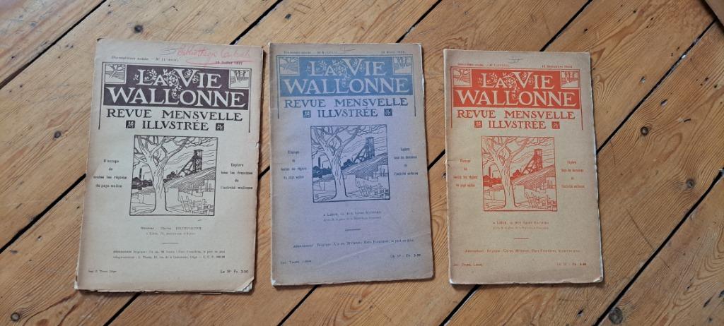La vie Wallonie - Revue Mensuelle Illustrée, Ophalen, Gelezen, Krant