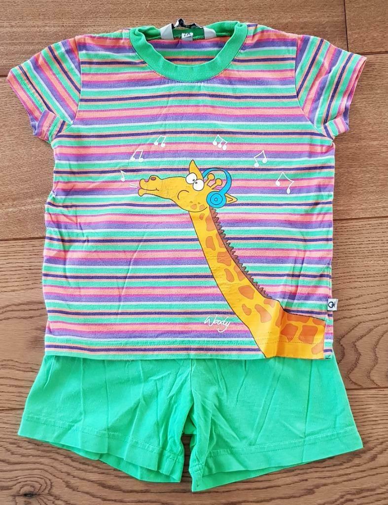 Woody pyjama zomer giraf 92, Kinderen en Baby's, Kinderkleding | Maat 92, Nacht- of Onderkleding, Gebruikt, Jongen of Meisje, Ophalen of Verzenden