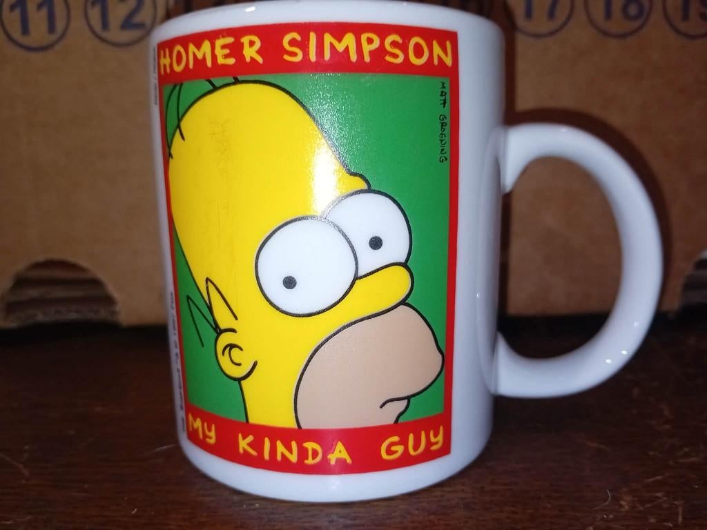 verzamel mok homer simpson, Verzamelen, Ophalen of Verzenden, Zo goed als nieuw, Tv, Gebruiksvoorwerp