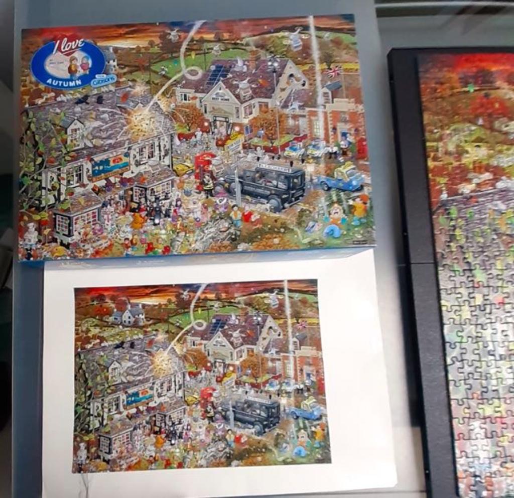 Puzzel Gibsons 1000 stukjes, Hobby en Vrije tijd, Denksport en Puzzels, Zo goed als nieuw, Legpuzzel, 500 t/m 1500 stukjes, Ophalen