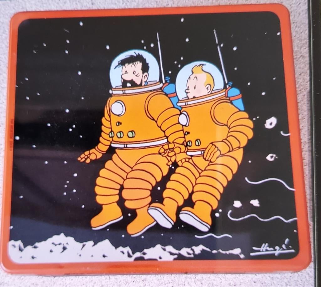 Boîte métal tintin, Collections, Enlèvement ou Envoi, Tintin, Comme neuf